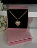 Heart On Ice Necklace