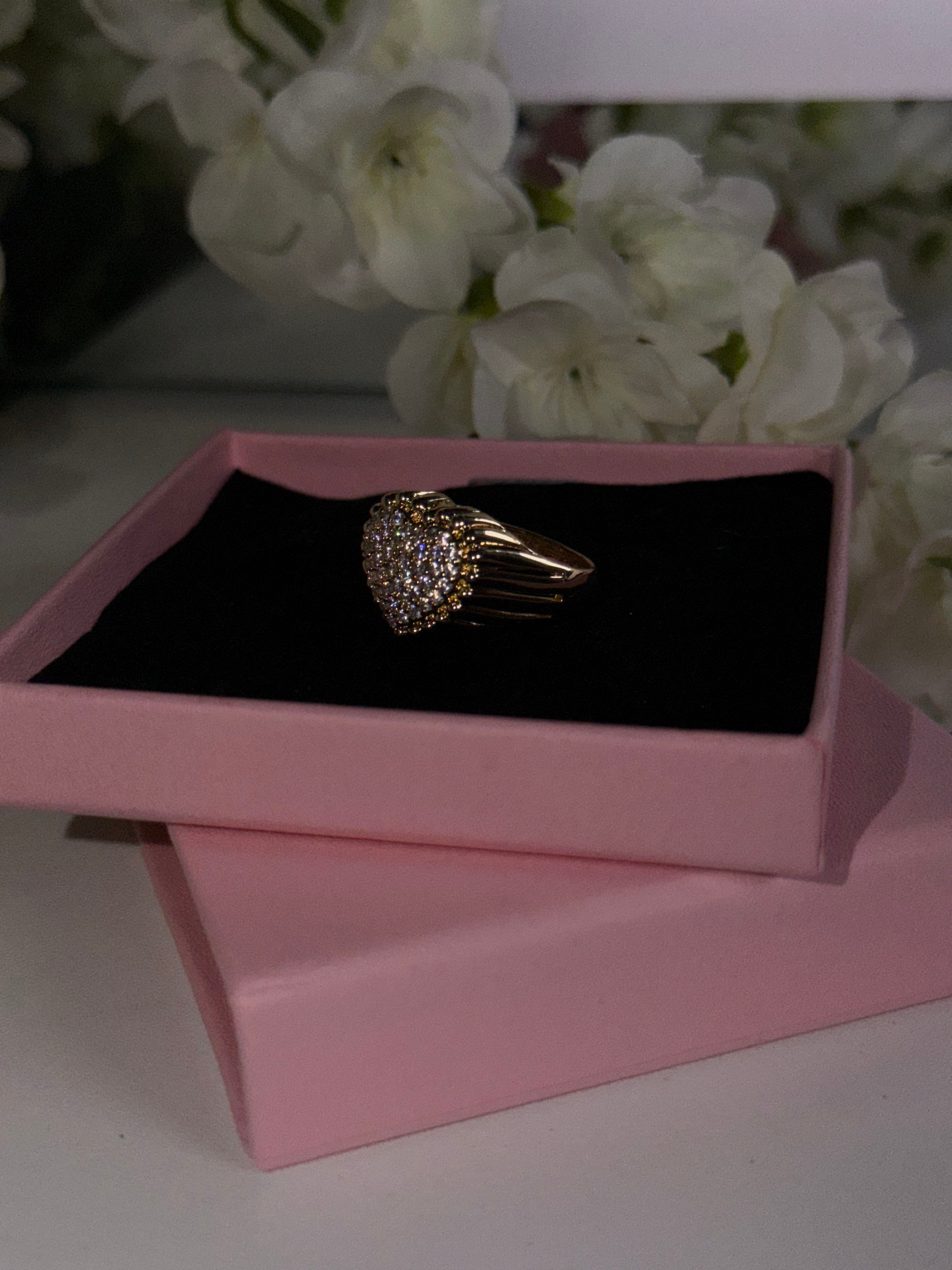 Diamond Heart Ring